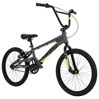 Huffy Enigma 20" BMX Bike, Aluminum Frame, Race Style, Matte Black