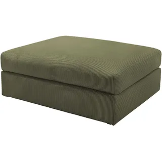 OTTO home Polsterhocker Soft&Cosy XXL 125 x 52 x 101 cm Olive