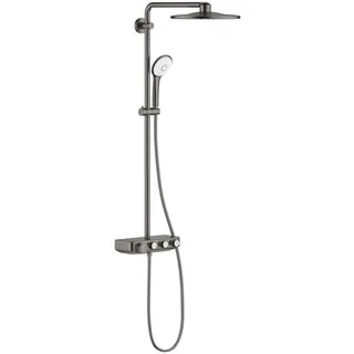 Grohe Euphoria SmartControl System 310 Duo Duschsystem mit Thermostat hard graphite gebürstet 26507AL0