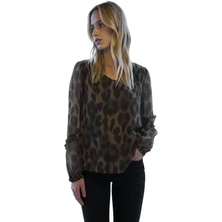 Street One Studio Leo Chiffon Tunika Black 36