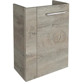 Fackelmann Waschbeckenunterschrank SBC 44 x 60 x 24,3 cm Braun