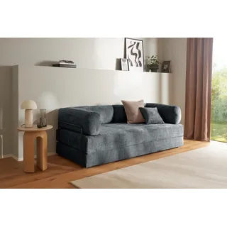 homsy by ana johnson Schlafsofa 2-Sitzer Dunkelgrau