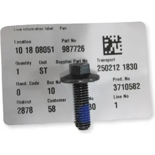 VOLVO Originalschraube M8x25 OE 987726