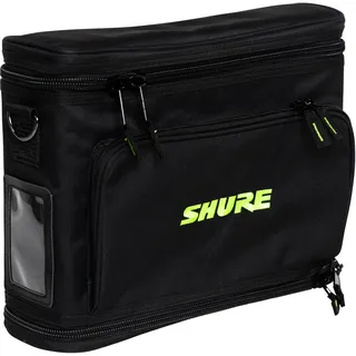 Shure by Gator Gepolsterte Tragetasche für EIN Drahtlos-Mikrofonsystem, schwarz