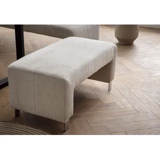 exxpo - sofa fashion »Intenso, Hocker, modern, wahlweise in Leder oder Textil« hohe Bodenfreiheit, frei im Raum stellbar, hoher Sitzkomfort,