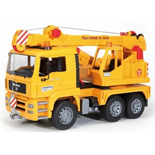 Bruder 02754 - MAN TGA Kran-LKW gelb 1:16