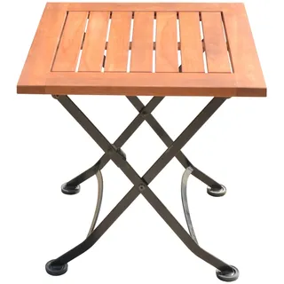 Garden Pleasure Garten Pleasure Klapptisch 45 x 45 x 45 cm Braun