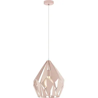 EGLO Carlton-P 1-flg. 31 cm abstrakt rot