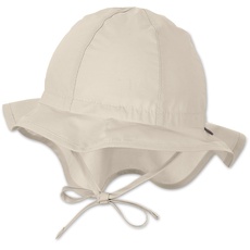 Bild von Baby Unisex Flapper Baby Flapper - Sonnenhut Baby, Outdoor Hut, UV Hut Baby - aus Baumwolle mit Nackenschutz - beige, 43