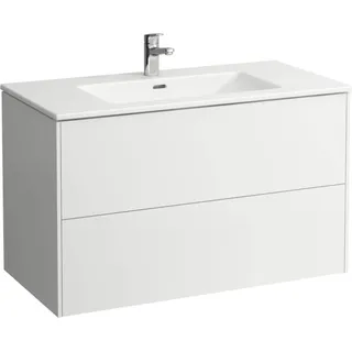 LAUFEN Laufen Waschtisch PRO S BASE m WT-Unterbau 2 Schubl. 1000x500mm we ma - Weiß