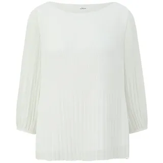 s.Oliver Plisseebluse mit 3/4-Arm