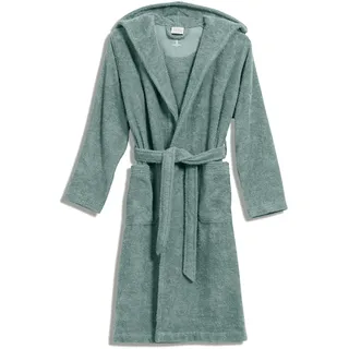 Möve Möve, Bademantel, Superwuschel Kids Teens Kapuzenmantel grün 164,