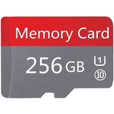 INOGAD Micro-SD-Karte, 256 GB, High Speed Class 10, Micro-SDXC-Karte mit Adapter (256 GB-Ef2)