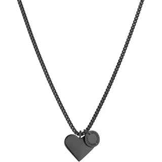 Liebeskind Berlin Kette mit Anhänger schwarz Edelstahl