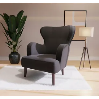 Home Affaire Ohrensessel SICILIA Polyester 88 x 88 x 64 cm schwarz