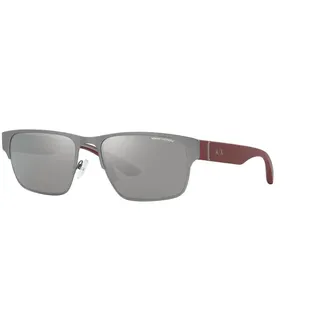 Armani Exchange Ax2046s6003z3 Polarisierte Sonnenbrille - Red - Grey