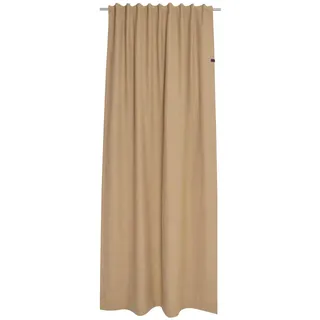 Schöner Wohnen Fertigvorhang , Gelb , Textil , Uni , 130x250 cm , für Stange und Schiene geeignet , Heimtextilien, Vorhänge, Fertigvorhänge