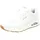 Herren Uno Stand On Air Sneaker, White Durabuck Trim, 48.5 EU