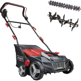SCHEPPACH Elektro Vertikutierer LUFTERWALZE FANGKORB 38 CM 1600W 3IN1 230V Scheppach SC38
