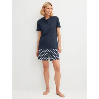 CALIDA Daylight Dreams Pyjama-Shorts Peacoat Blue 40/42