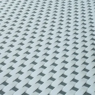 Sellon24® PE-Rattan Balkonverkleidung Balkonbespannung Rattanoptik Sichtschutz Windschutz für Balkon Terrasse Garten (17,99€/m2) (RD22 dunkel&hellgrau, 80)