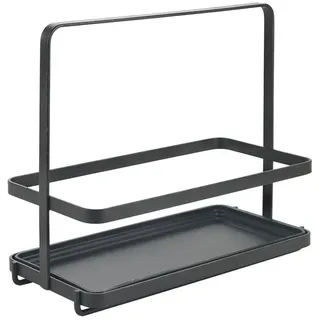 Metaltex Tokyo Lava Menage 22,7 cm Schwarz unbefüllt