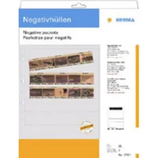 Herma Negativhüllen  7 x 5 Streifen 25 Blatt