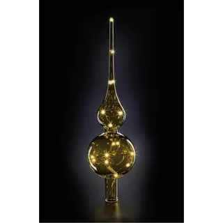 Krinner Lumix Tree Topper bernstein - Gelb