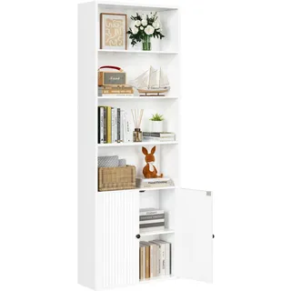 Costway Bücherregal 180 x 0 x 0 cm Weiß