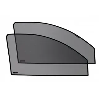 Passat 7 Station wagon 5 (2010 - 2015) (B7) Sonnenschutz für die vorderen Fenster der neusten Generation passgenau in polymerbeschichteten Spezialgewebe.Helle Ausführung für vorne mit 25% Lichtdurchlässikeit. Sekundenschneller Ein-und Ausbau