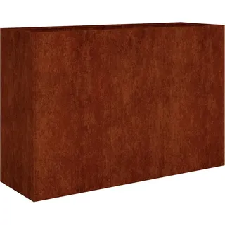 vidaXL Hochbeet 120x40x80 cm Cortenstahl - Braun