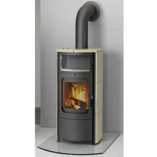 Bild von Kachelofen »Opera B«, Kacheln, 5 kW - beige