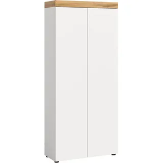 OTTO home Mambo 77 x 179 x 37 cm platin weiß / platin weiß