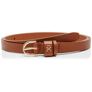 Tommy Hilfiger Damen Gürtel Essential Effortless 1,5 cm Schmal, Braun (Cognac), 95 cm