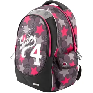 TOPModel Schulrucksack Sterne schwarz