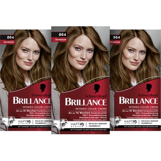 Schwarzkopf Brillance Intensiv-Color-Creme 864 rehbraun