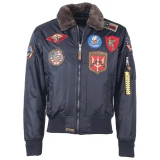 Top Gun Bomberjacke »Bomberjacke TG20192047«, blau