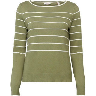 ESPRIT Damen 083EE1I303 Pullover, 348/LIGHT Khaki 4, M