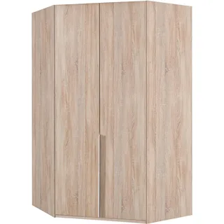 WIMEX Eckschrank New York 90 x 208 x 125 cm Braun/Beige