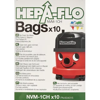 Numatic Hepa-Flo NVM-1CH Vlies 10 St.