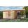 Gartenhaus 4,89 x 2,50 m Braun