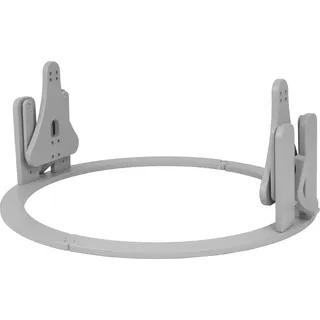 Waldin Wiege Schaukel passend für 7in1 Babybett Kinderbett, KEIN BETT,Grau - Grau