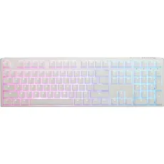 Bild One 3 Classic Pure White Tastatur, Gaming USB Deutsch Weiß