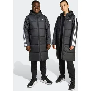 adidas Sportswear Winterjacke »J LONG COAT«, schwarz-weiß