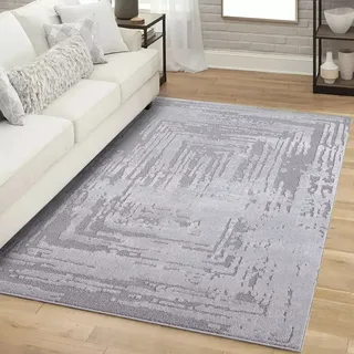 Carpet City "FLAIR171", rechteckig 11 mm Höhe Kurzflor-Teppich, Skandi-Stil, Wohnzimmer,