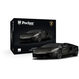 Pocher Lamborghini Aventador LP700-4 Roadster Nero Nemesis