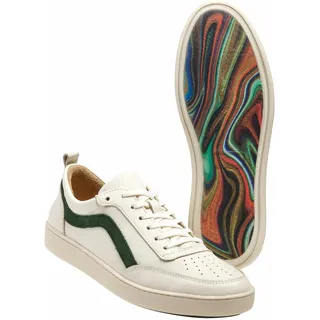 Konferenztisch-Sneaker Weiß 45
