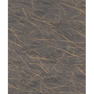 Rasch Vliestapete Marmoroptik - Strukturierte Tapete in Braun für ein luxuriöses Wohnambiente - Einfaches Tapezieren und Überstreichbar - 10,05 m x 0,53 m