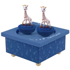 Bild Spieluhr mit tanzenden Giraffen, Milchstrasse magnetisch,