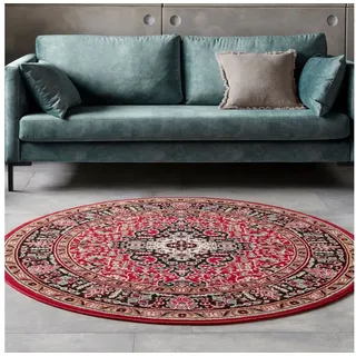 HANSE HOME »Skazar Isfahan« rund 9 mm Höhe Kurzflor, Orient, Teppich, Vintage, Esszimmer, Wohnzimmer, Flur,